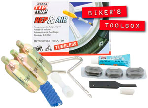 Emergency Tyre Repair Kit for Tubeless Tyres