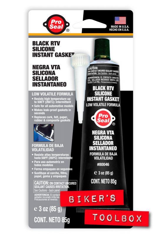 Black RTV Silicone Instant Gasket