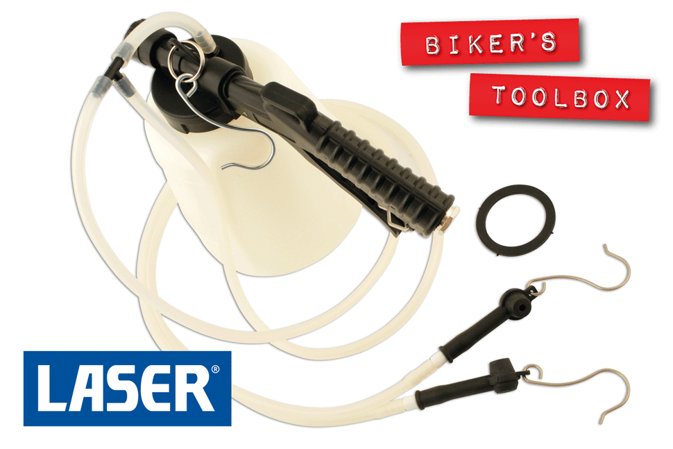 Compressed Air Powered Brake Bleeder Bikers Toolbox