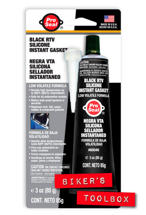 Black RTV Silicone Instant Gasket