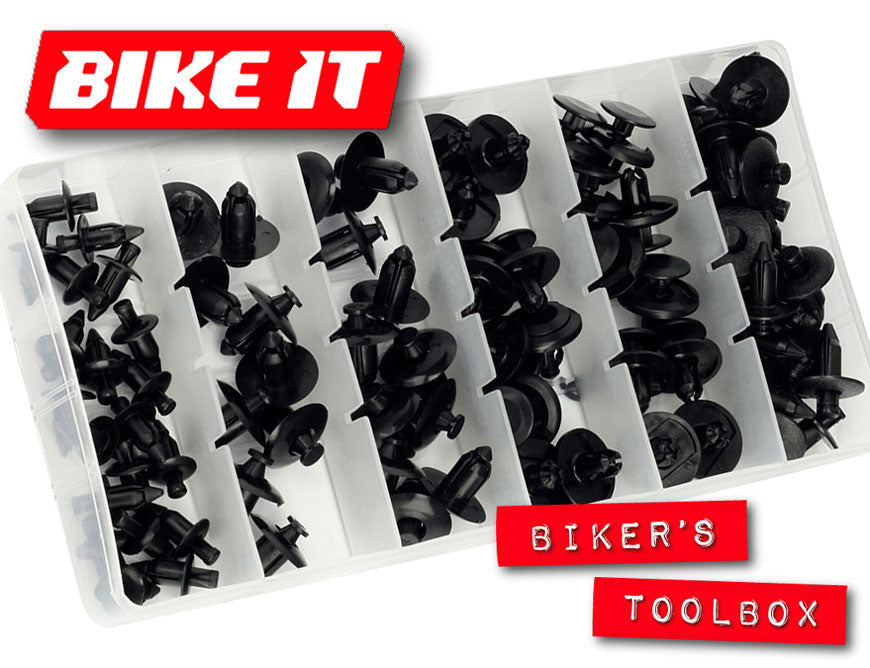 Nylon Rivet Push Pin Kit | Bikers Toolbox