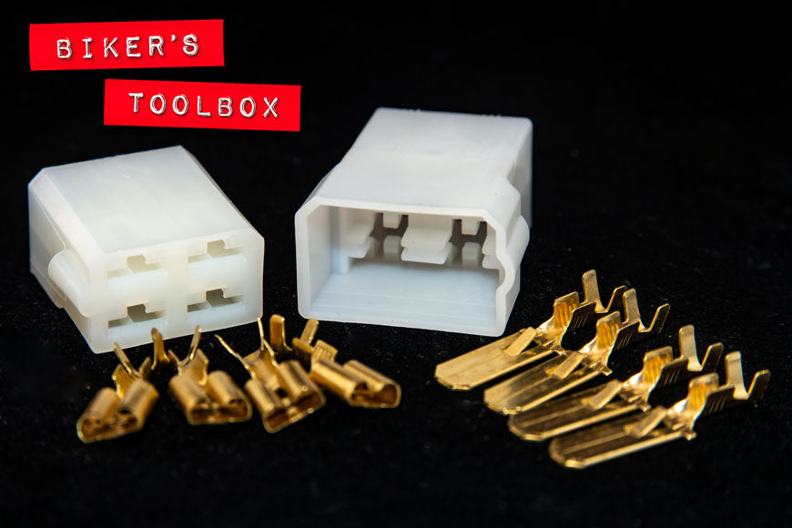 4way 6.3mm Block Connector | Bikers Toolbox