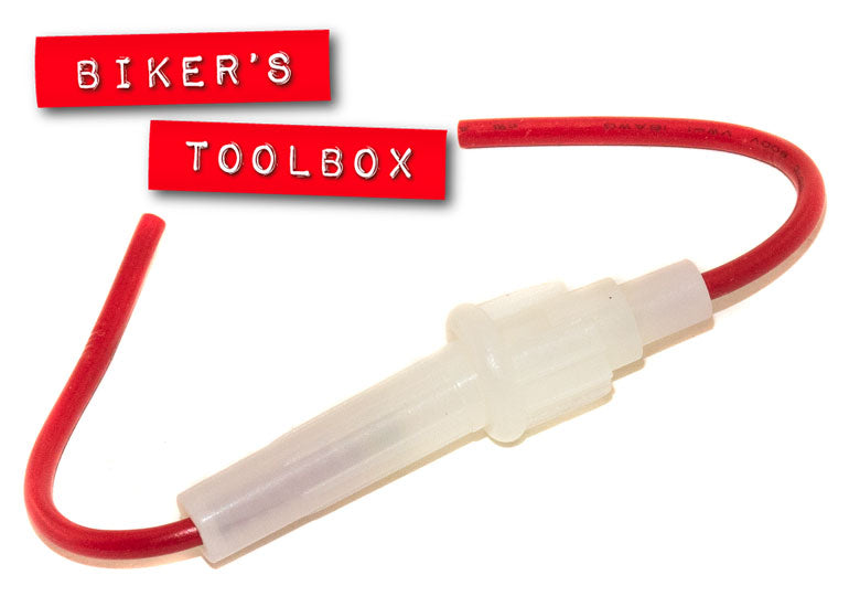 thumbnail image 2 of Motorcycle/Scooter Glass Fuse Holder - For 25mm Or 30mm Long Fuses, Aftermarket | Electrical Fuse Holder 2 of 12