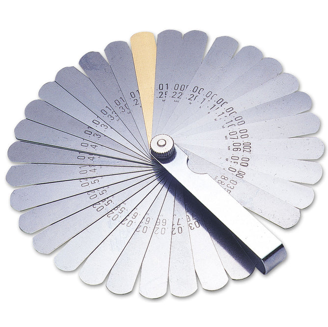 Laser Deluxe 32 Blade Feeler Gauge Set Bikers Toolbox