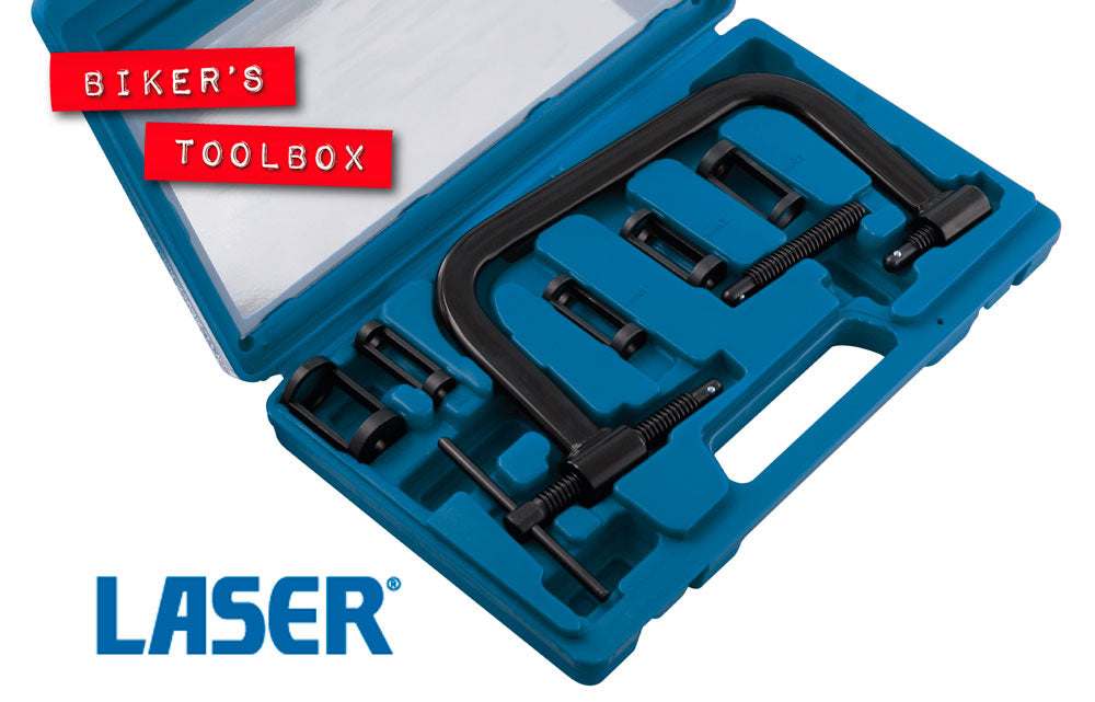Laser Motorcycle Valve Spring Compressor Set | Bikers Toolbox
